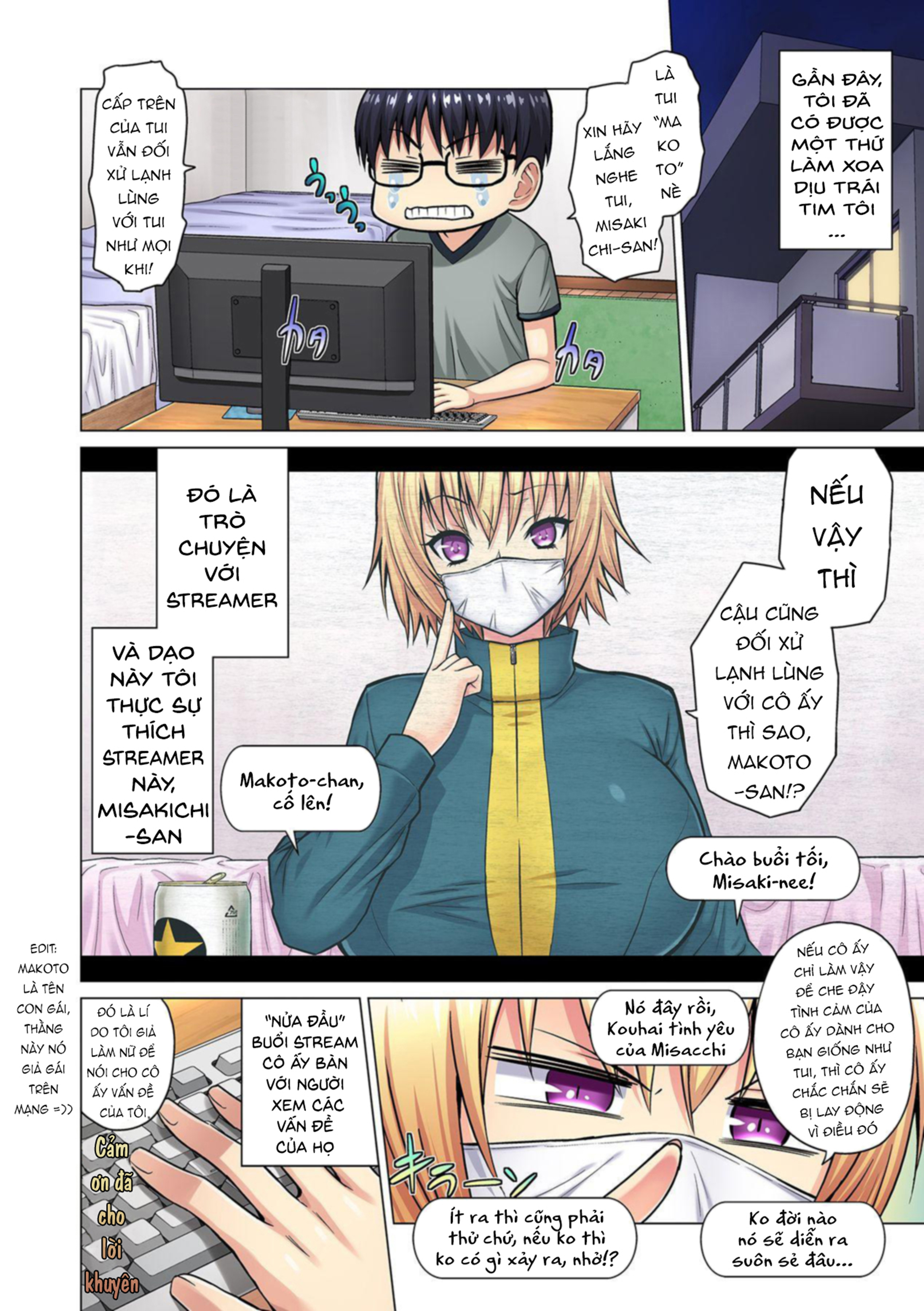 Đọc truyện hentai M-jo Joushi to no Sex o Sekai ni Haishinchuu? Icchau Tokoro ga Haishin sarechau~! - Chapter 01