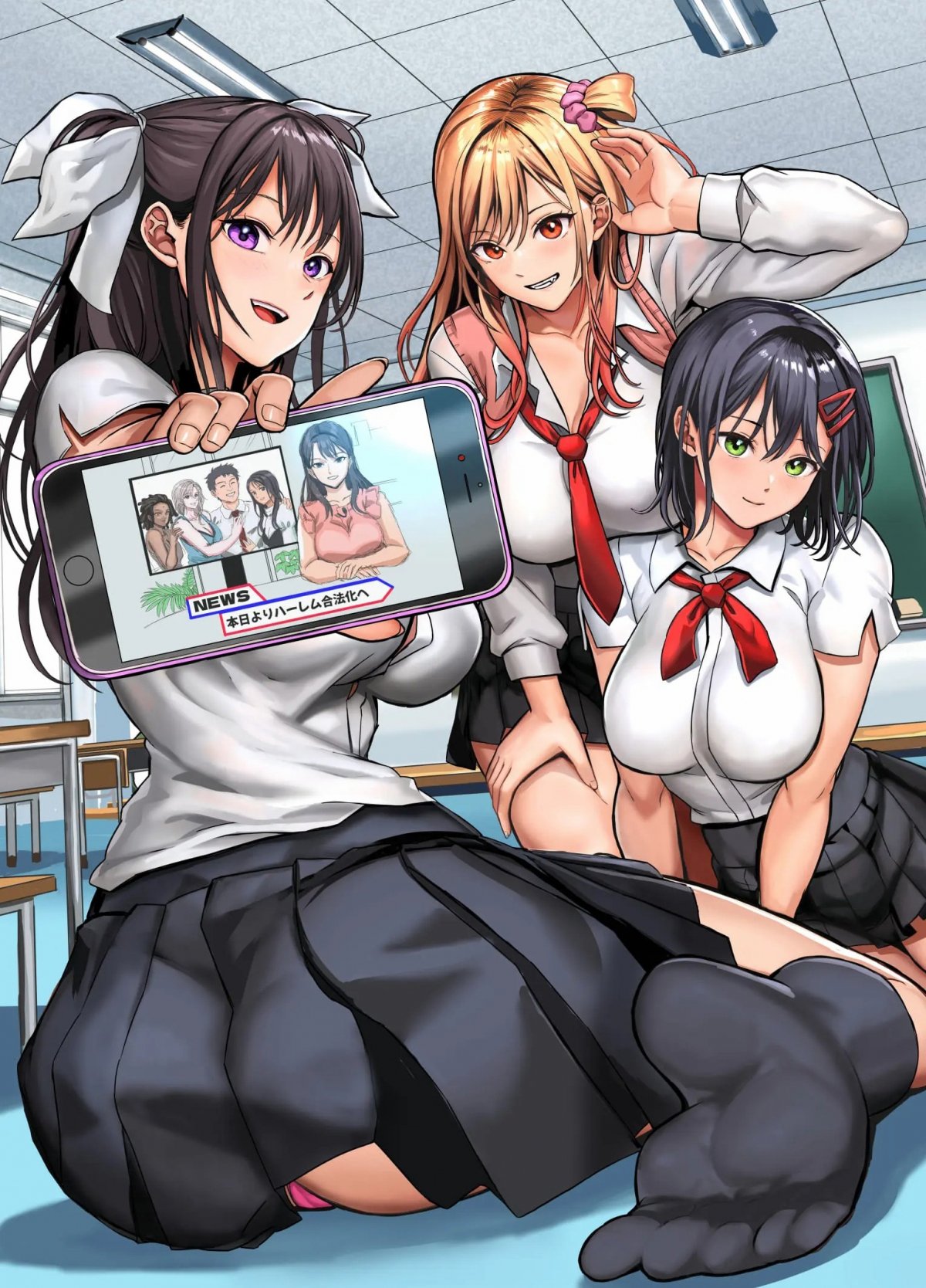 Đọc truyện hentai Mujintou Sounans Harem - Phần manga