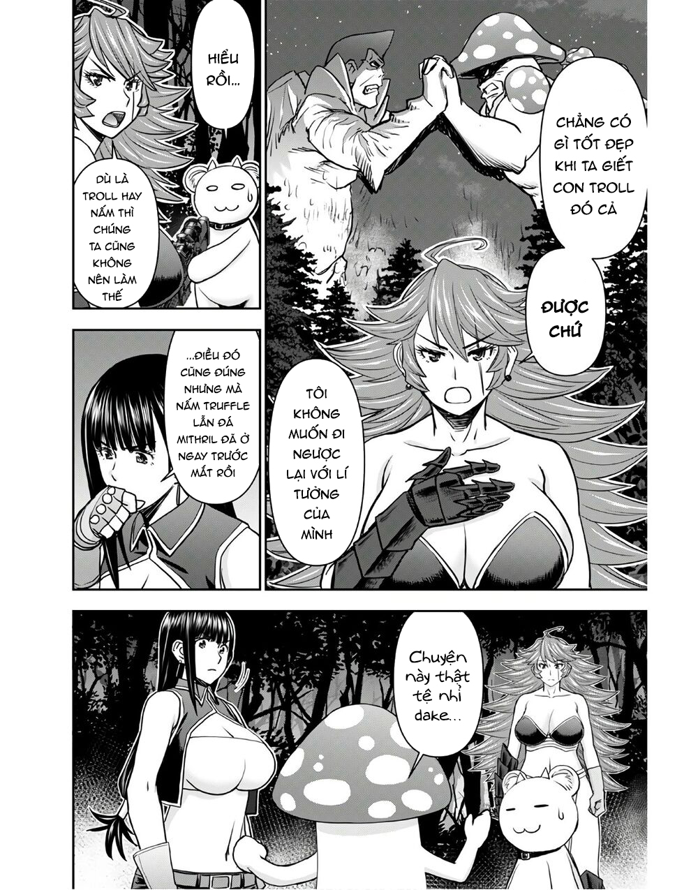 Đọc truyện hentai Xạ thủ mềm mại của Nữ chiến binh - Chap 13