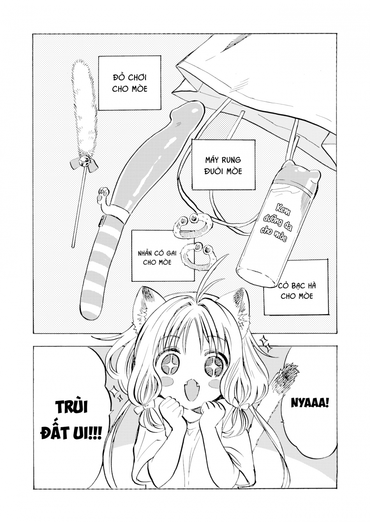 Đọc truyện hentai Cách tốt nhất để gần gũi với nàng moè - Oneshot