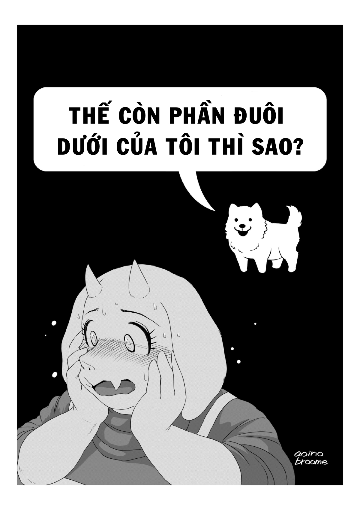 Đọc truyện hentai How About Is My Under Tail? - Oneshot