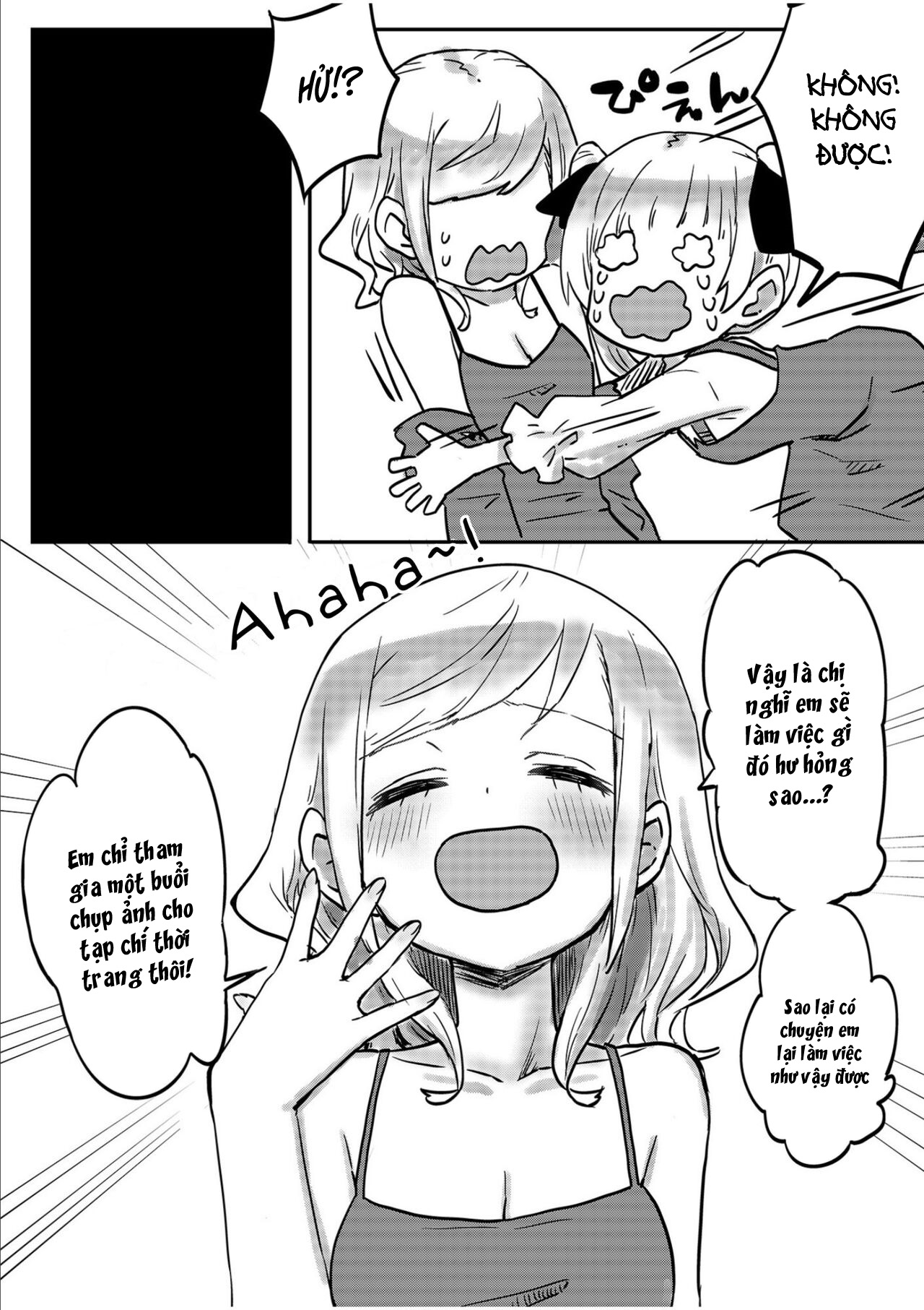 Đọc truyện hentai Cuộc sống của chị em sinh đôi - Chap 2