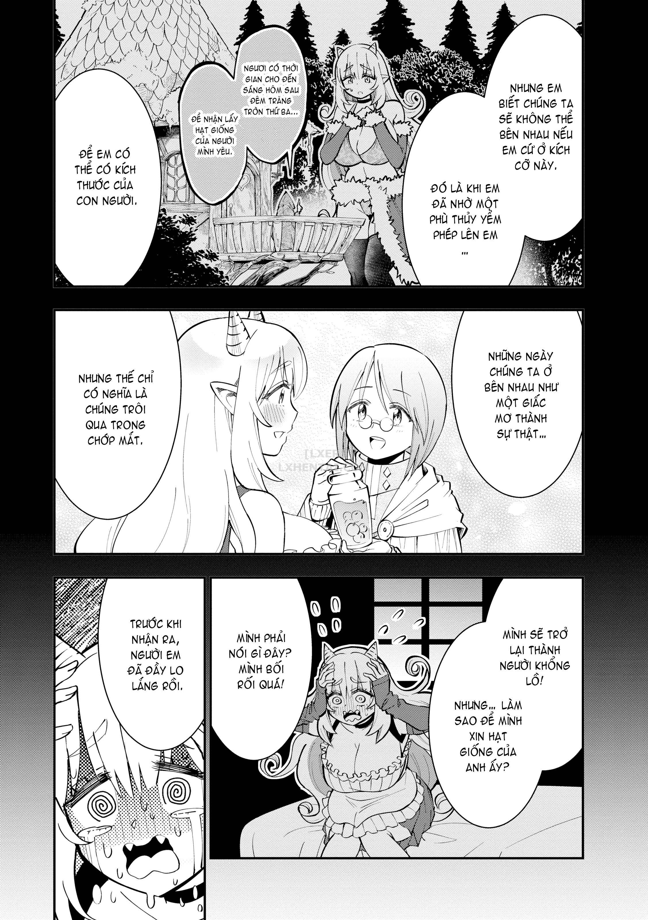 Đọc truyện hentai Monster Girls With a Need for Seed - Chap 10 - Loto & Flan