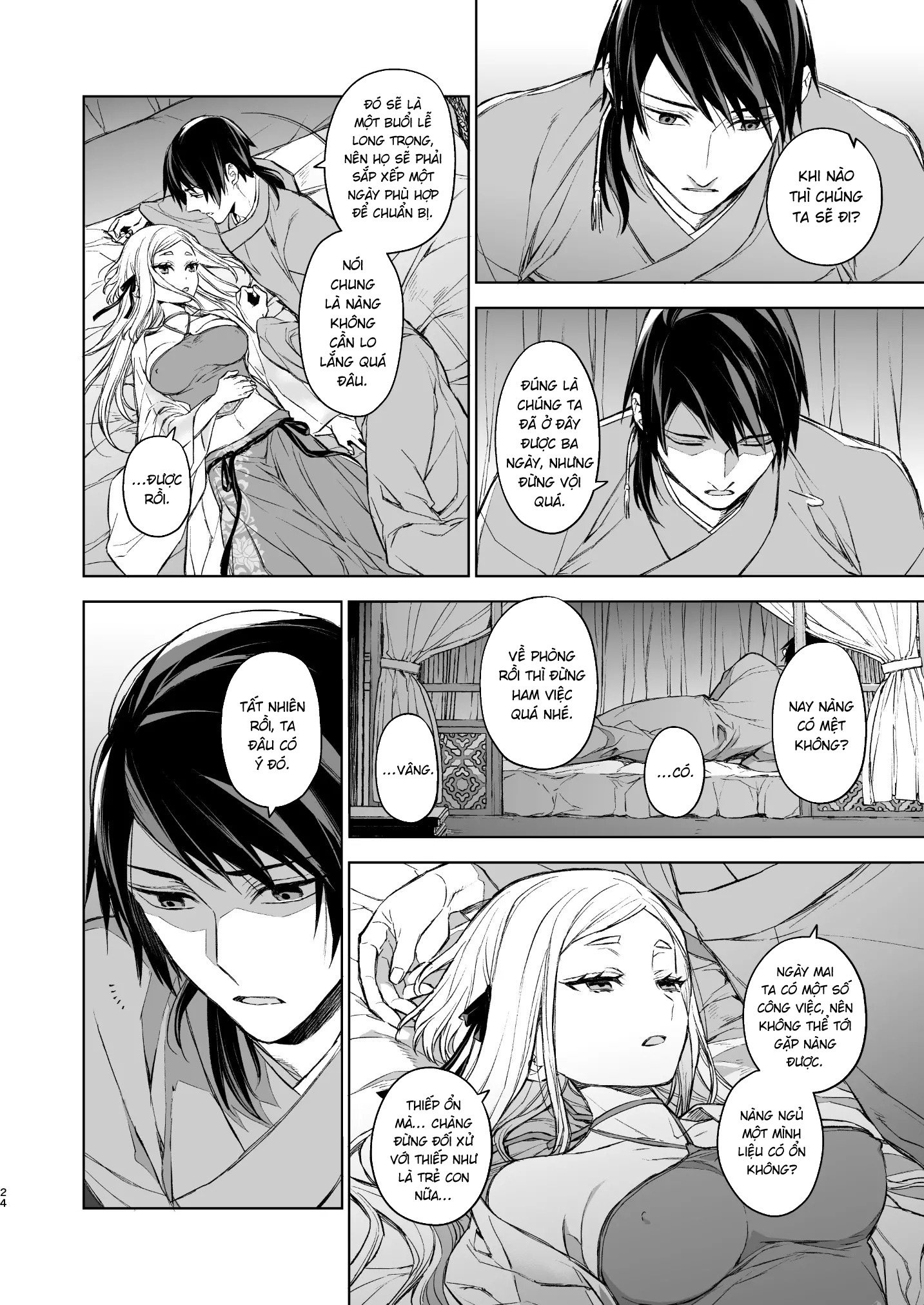 Đọc truyện hentai Yến Lam Khuê Trung Cố Thoại - Chap 2