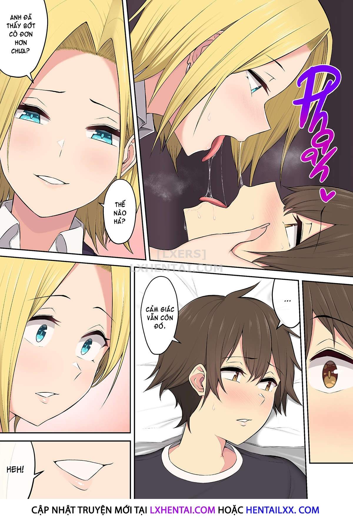 Đọc truyện hentai Imaizumi đưa cả bầy Gyaru về nhà mình - Chap 3