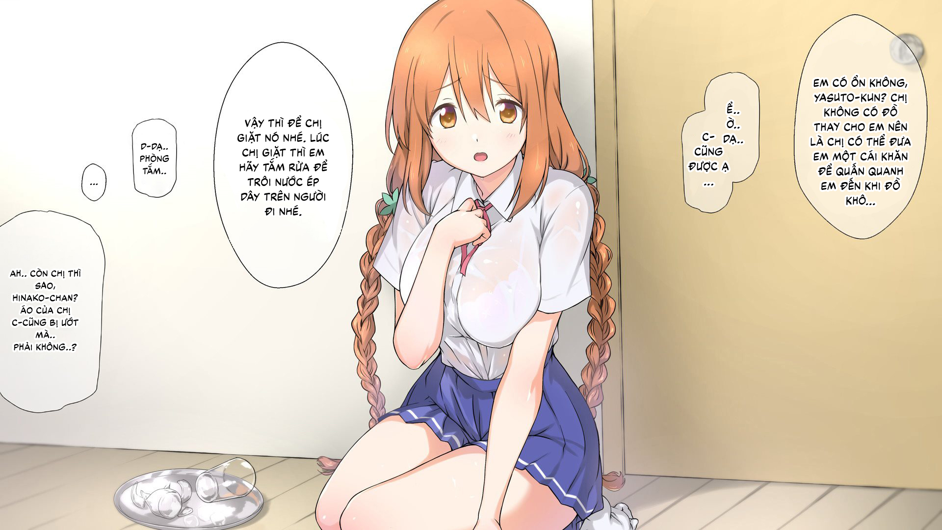 Đọc truyện hentai Cô Bạn Gái Không Có Kiến Thức Về Tình Dục Của Tôi, Là Bồn Chứa Tinh Cho Một Thằng Oắt Con - Chap 2