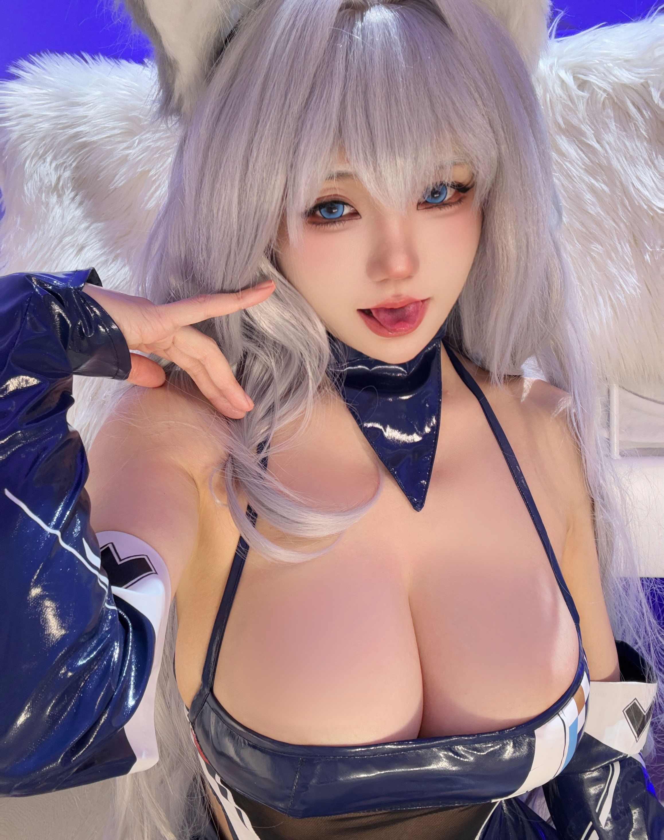 Đọc truyện hentai Tuyển tập Albums siêu phẩm Cosplay - CHap 1233 - Chiyo Ogura w - Shinano Racing Girl (Azur Lane)