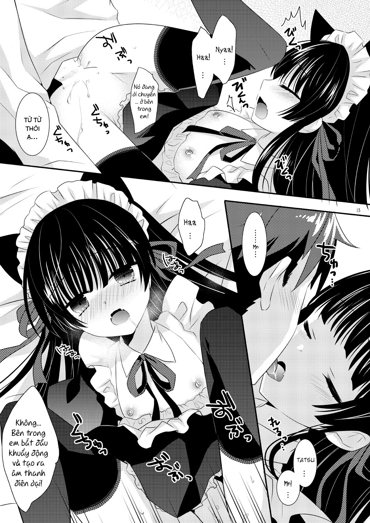 Đọc truyện hentai Inu x Neko Ecchi - Oneshot