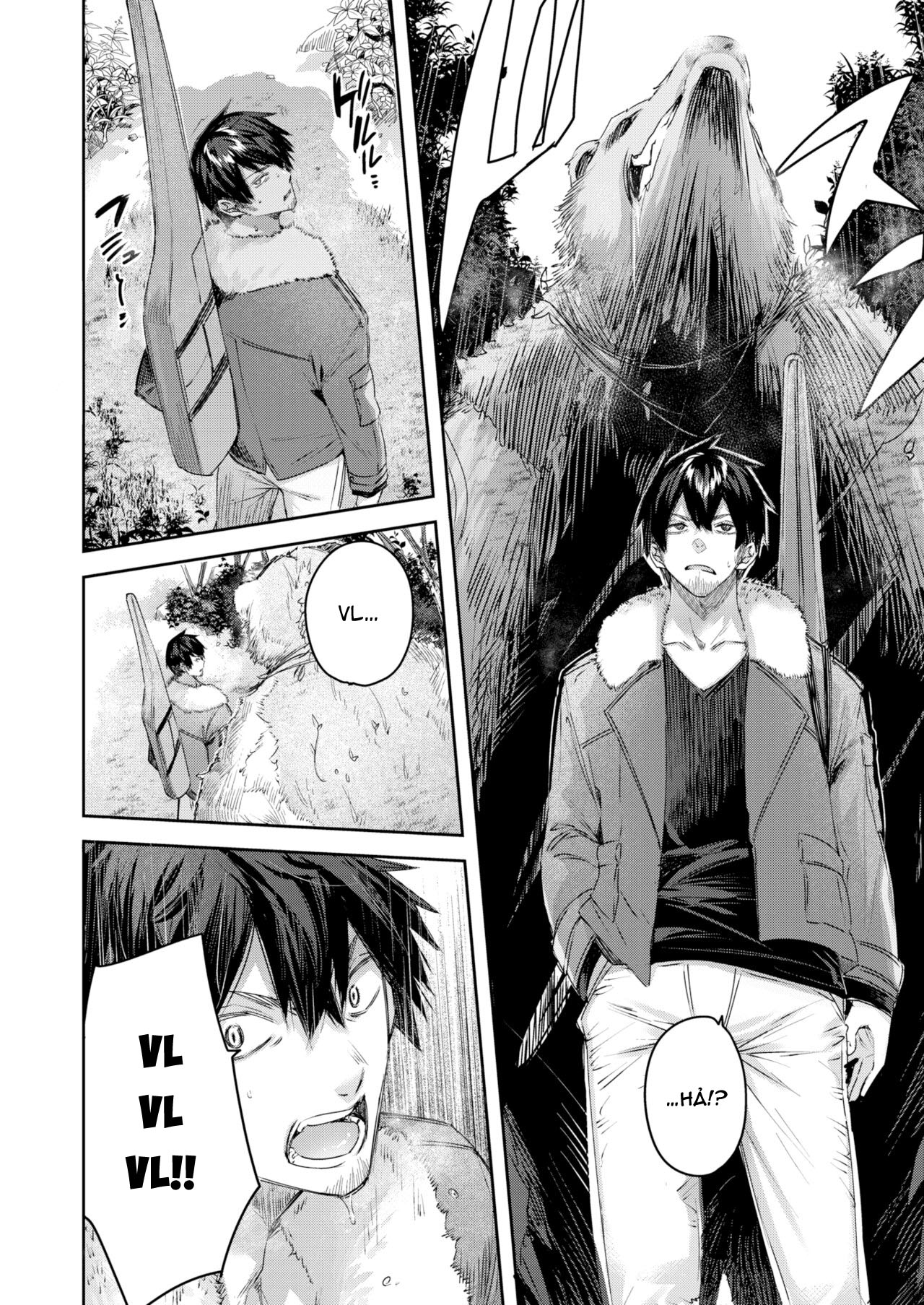 Đọc truyện hentai Anh chàng thợ săn và cô yêu tinh may mắn - Chap 1