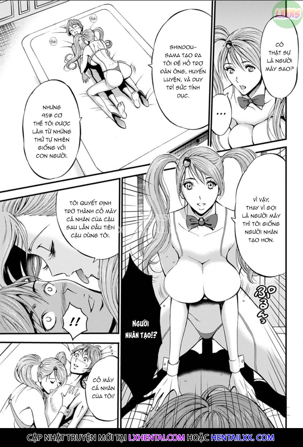 Đọc truyện hentai The Otaku In 2200 A.D - Chap 13