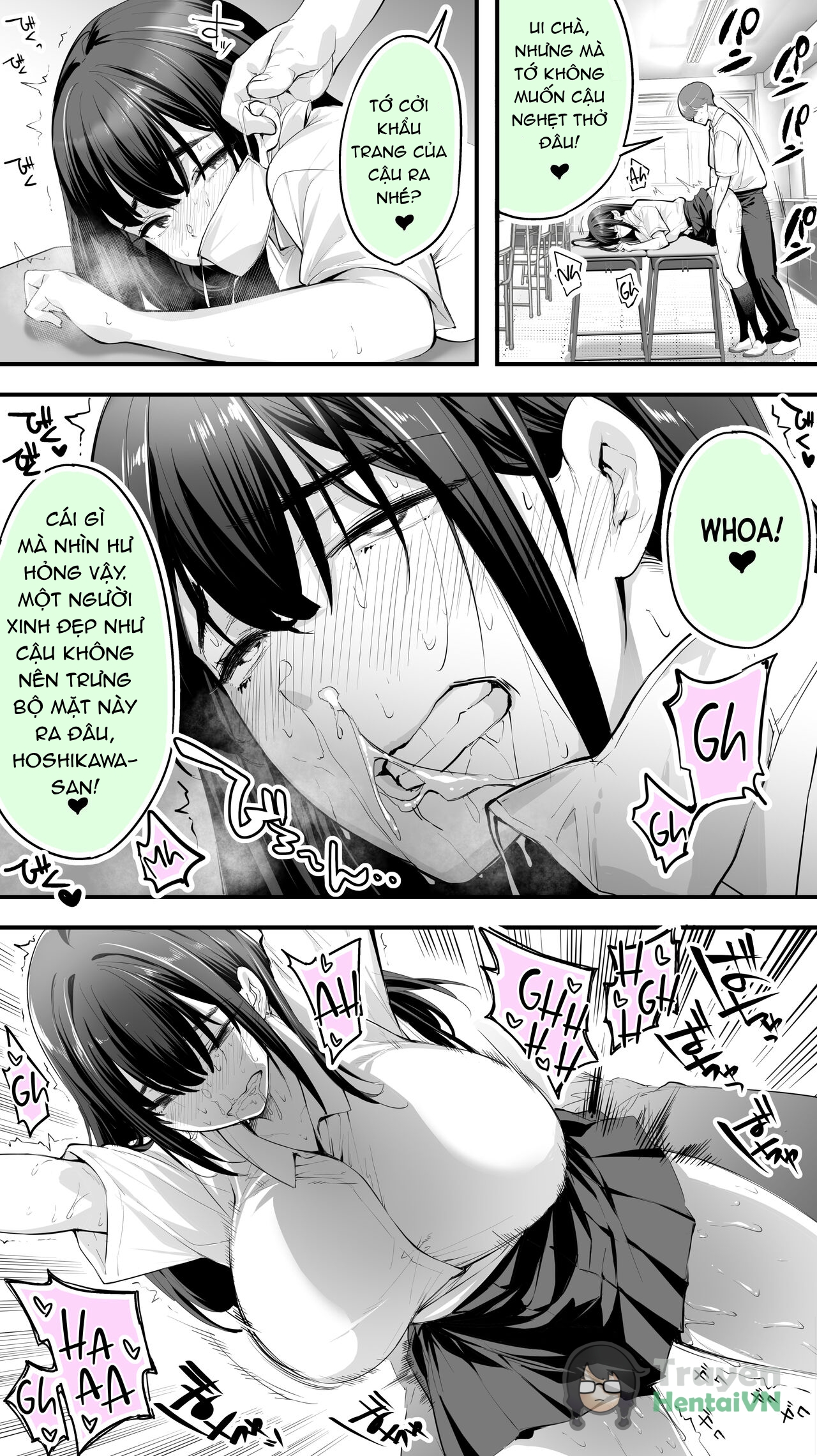 Đọc truyện hentai Okoranaide Hoshikawa-san 2 - Oneshot