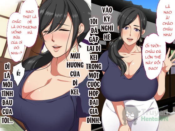 Đọc truyện hentai Secret summer vacation of aunt and me - Oneshot