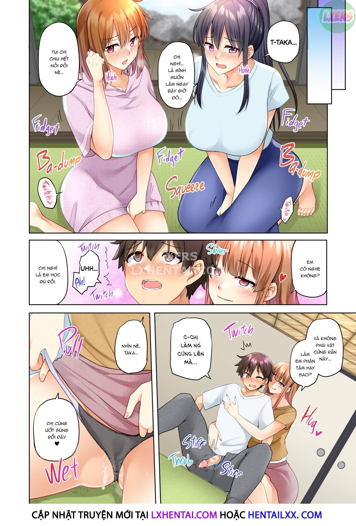 Đọc truyện hentai Onee-chan no Wasuremono o Todoke ni Kita Hazu nanoni - Chap 4