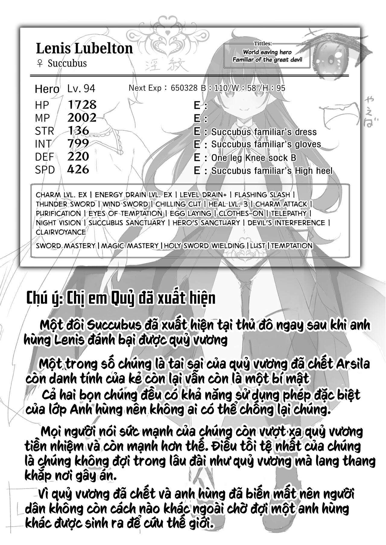 Đọc truyện hentai Câu chuyện về người hùng đã đánh bại quỷ vương nhưng lại thua trước Succubus và tận hưởng cuộc sống làm Succubus! - Oneshot