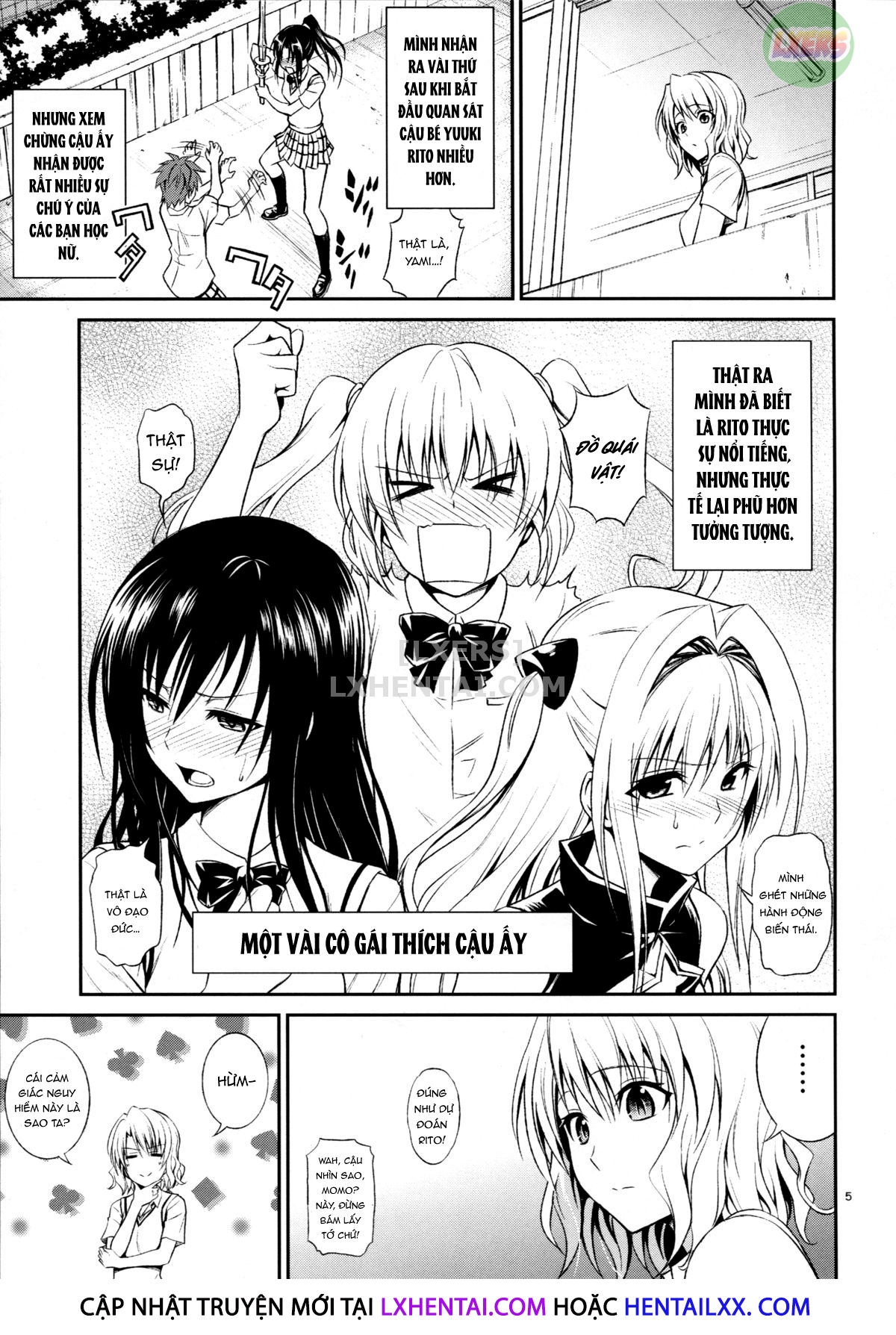 Đọc truyện hentai Momioka's Horniness - Oneshot