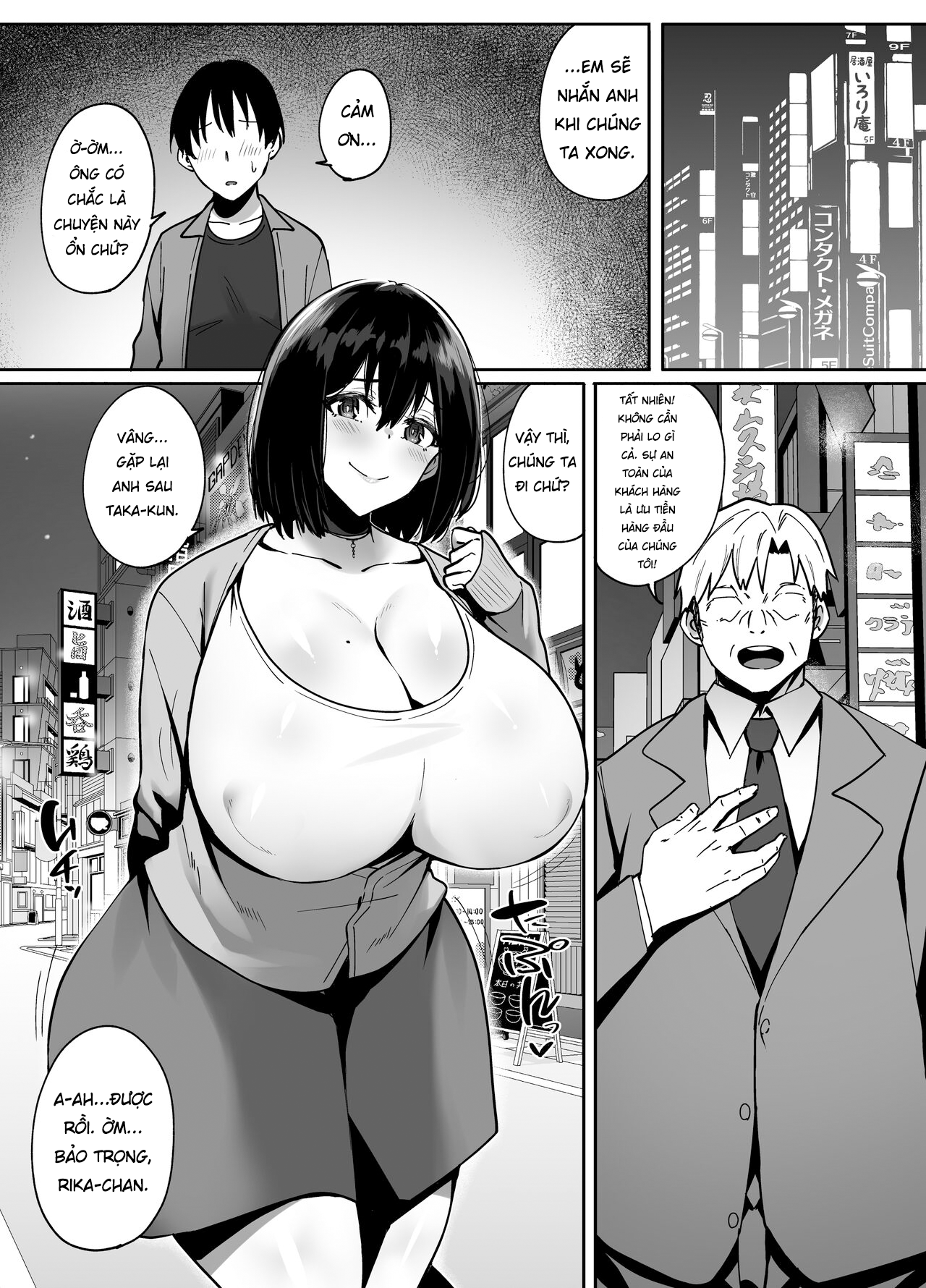 Đọc truyện hentai Dịch vụ cắm sừng thuê với ông chú trung niên - Oneshot