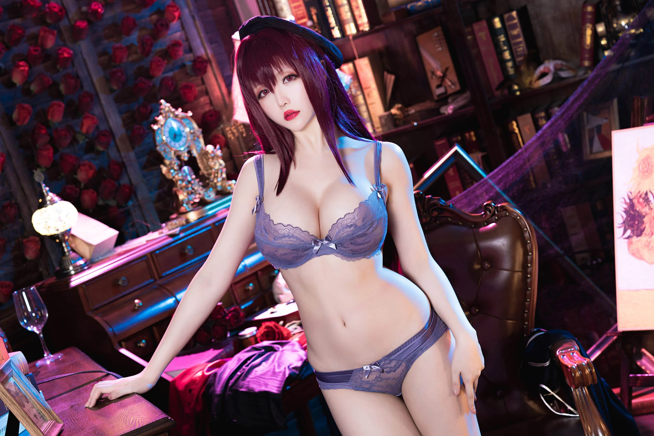 Đọc truyện hentai Tuyển tập Albums siêu phẩm Cosplay - Chap 779 - Star Chi Chi - Scathach True Red Spear