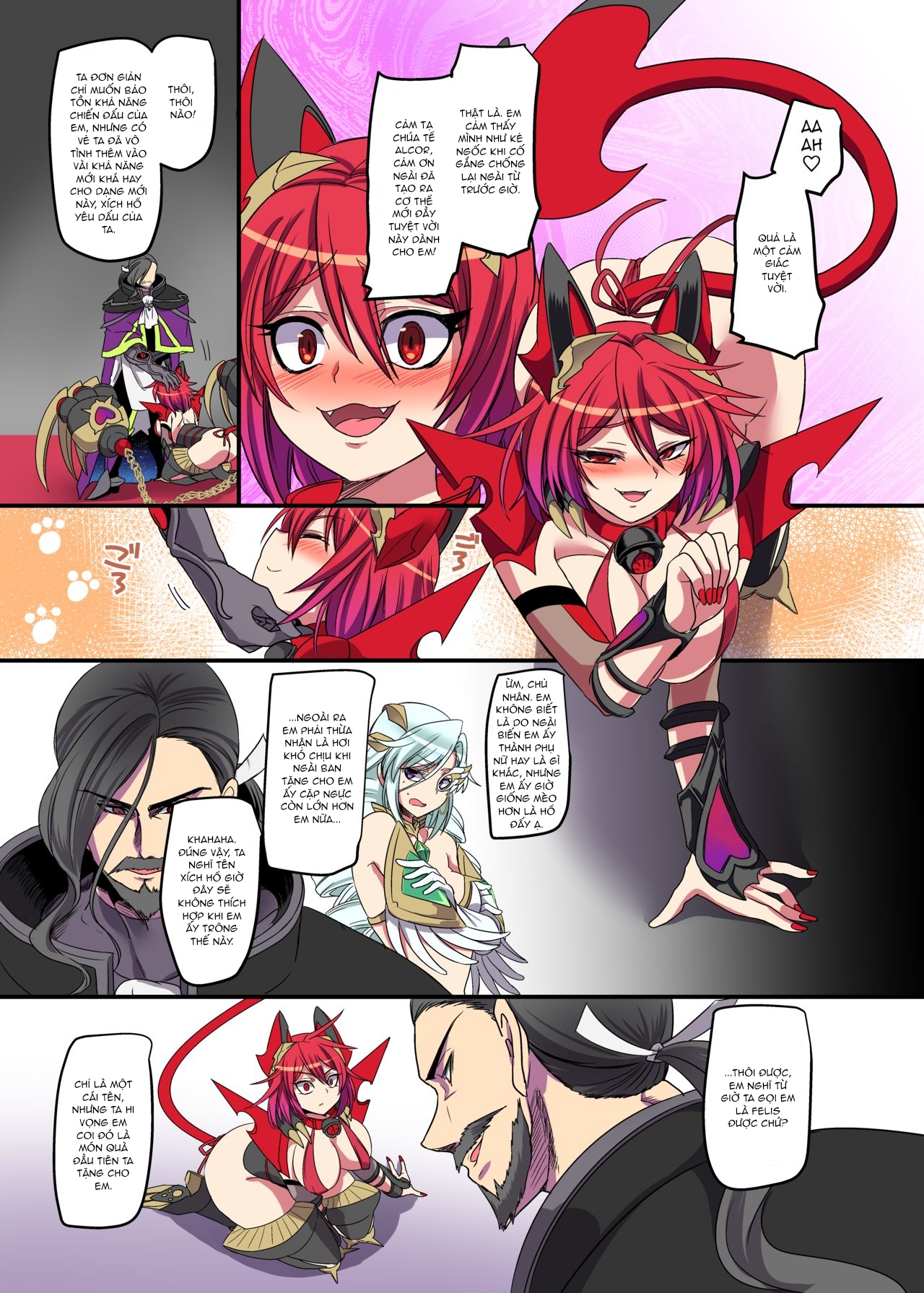 Đọc truyện hentai Biệt đội mãnh thú hoàng đạo Xích hổ - Oneshot