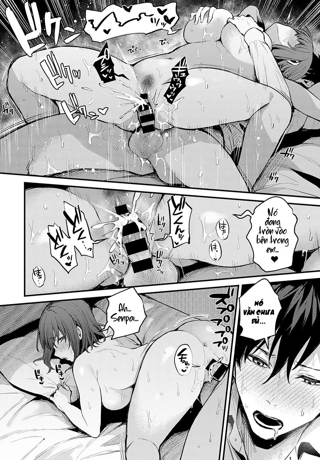 Đọc truyện hentai Kouhai Kanojo Tsujinaka-chan no Oshioki - Oneshot