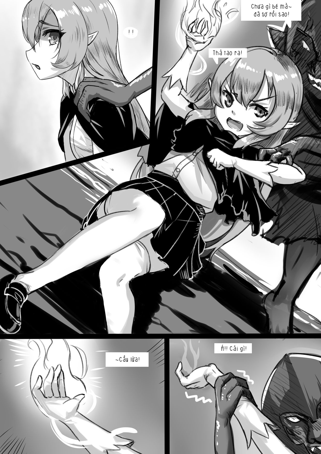 Đọc truyện hentai Lũ Orc Đột Kích - Chap 2