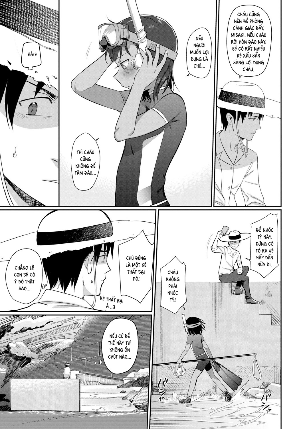 Đọc truyện hentai Blown Away by the Sea Breeze - Oneshot