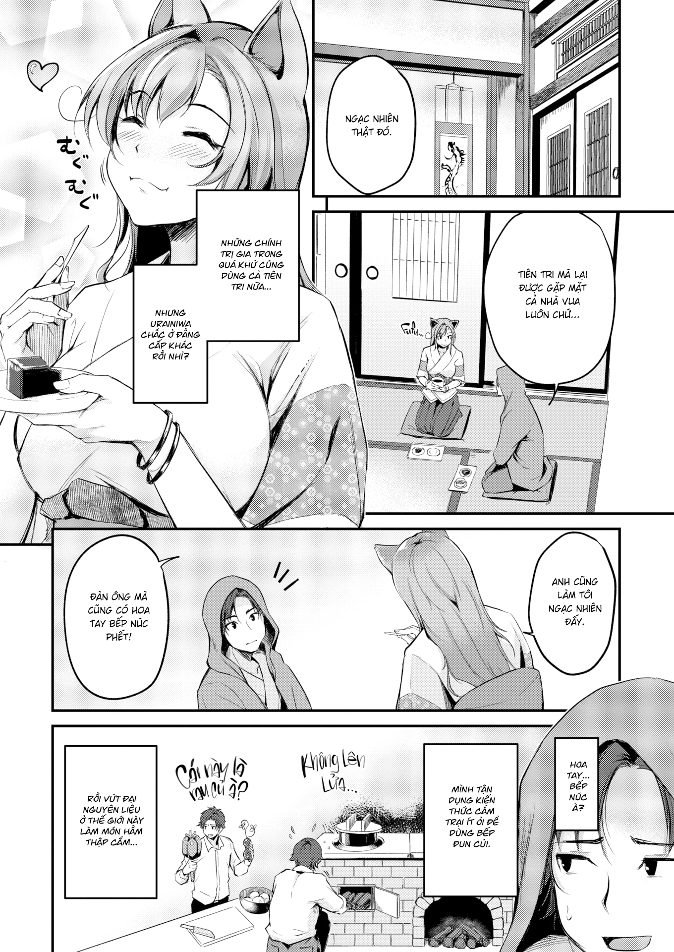 Đọc truyện hentai Nữ Tiên Tri Tai Thú - Chap 2