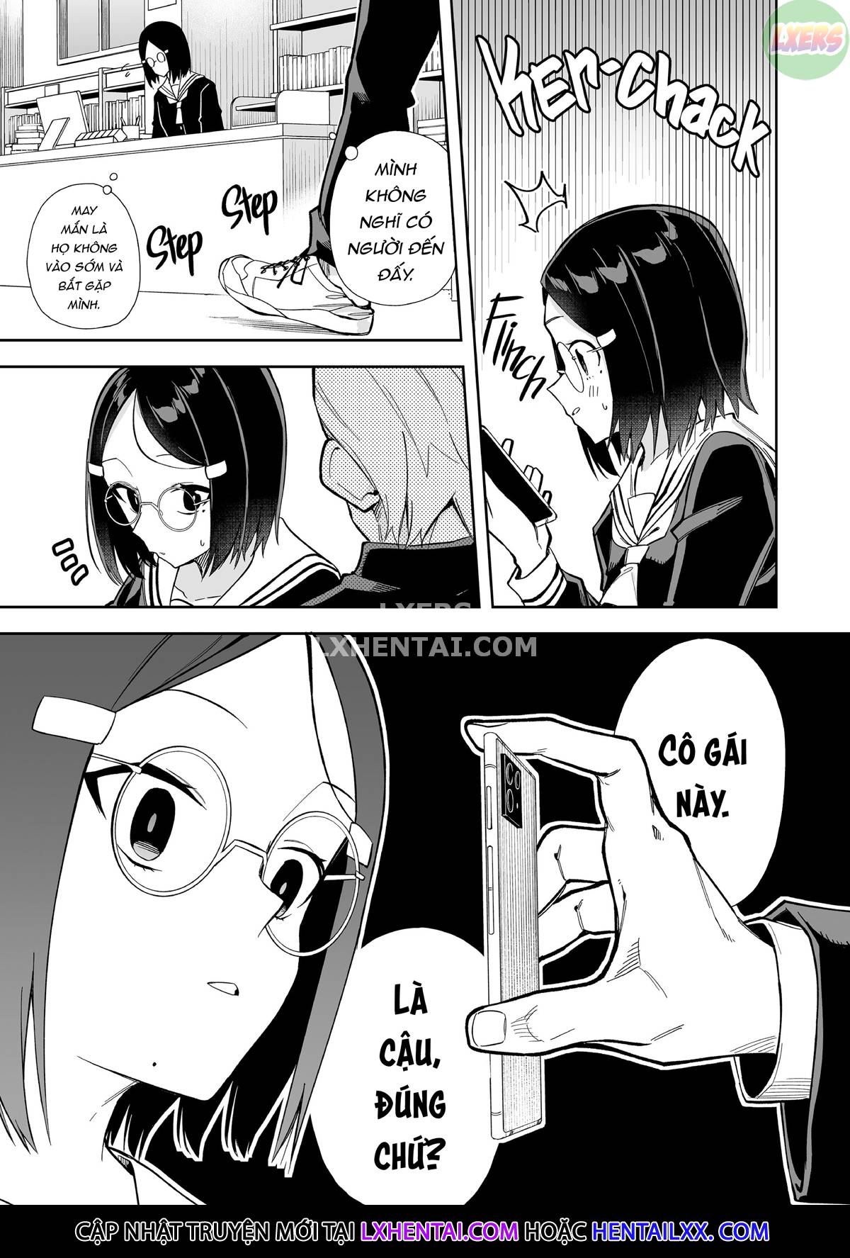 Đọc truyện hentai Uraaka Mousou Joshi - Oneshot - Không che