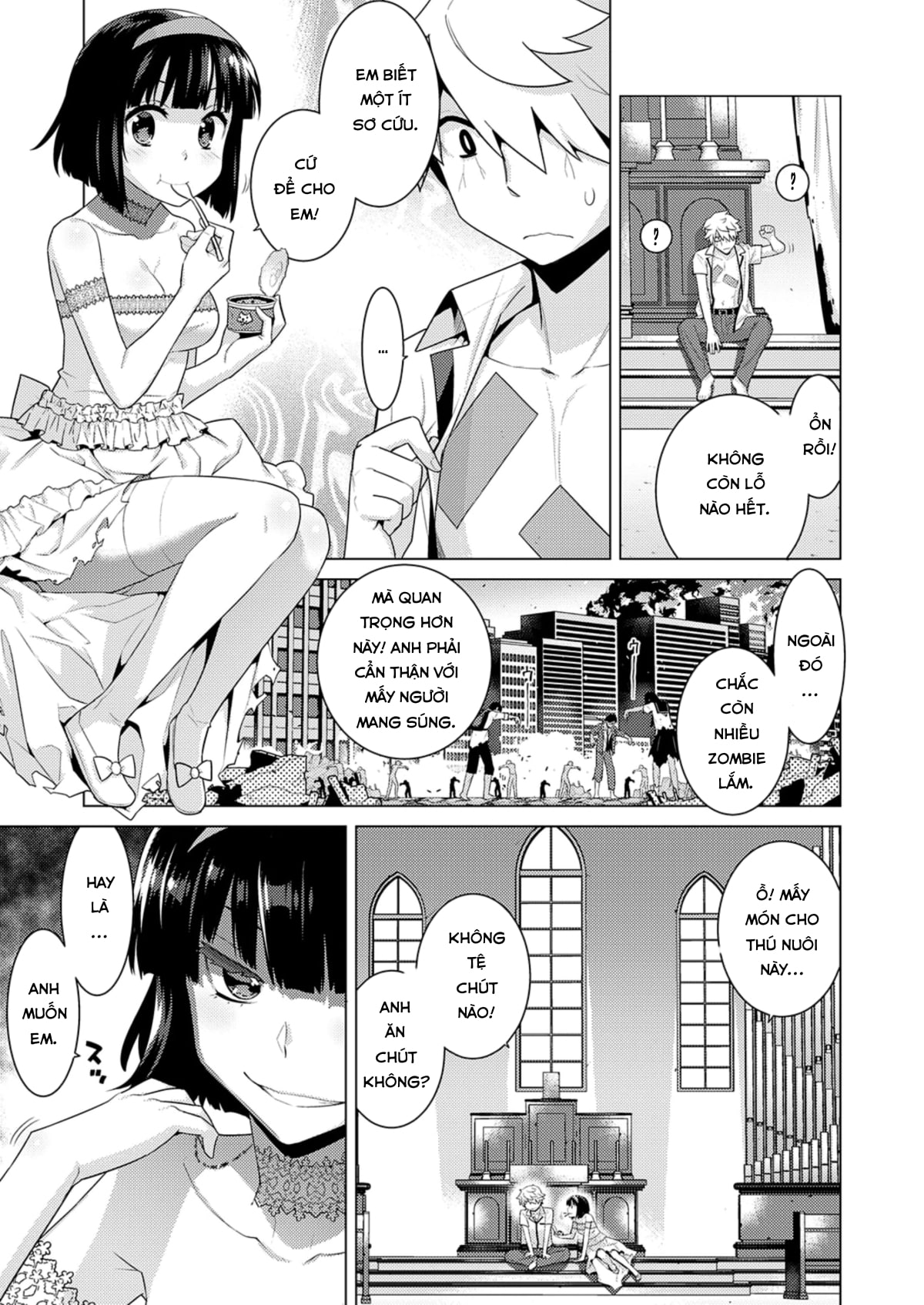 Đọc truyện hentai Zombie No Hanayome - Oneshot
