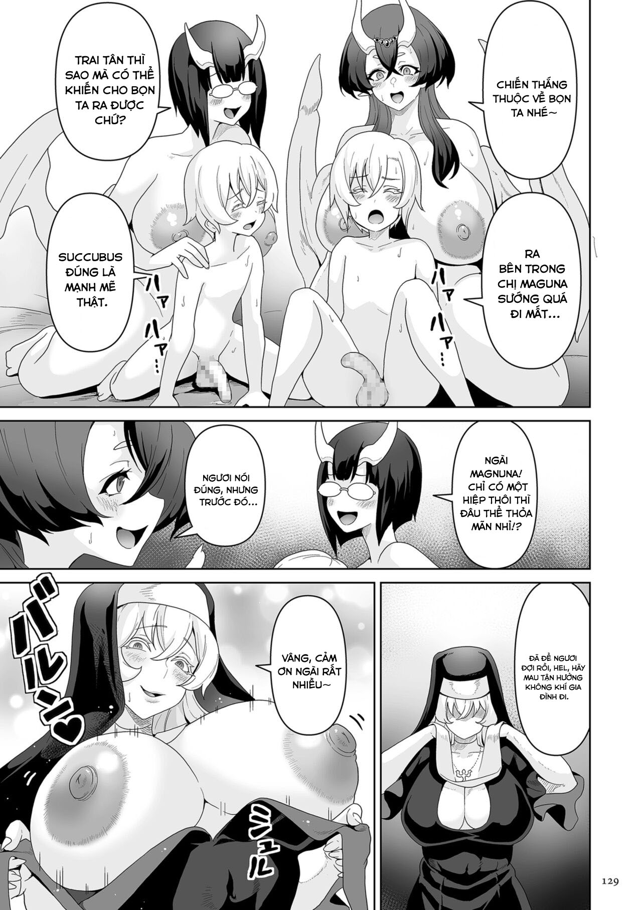 Đọc truyện hentai Vương quốc Succubus thèm bú - Chap 5