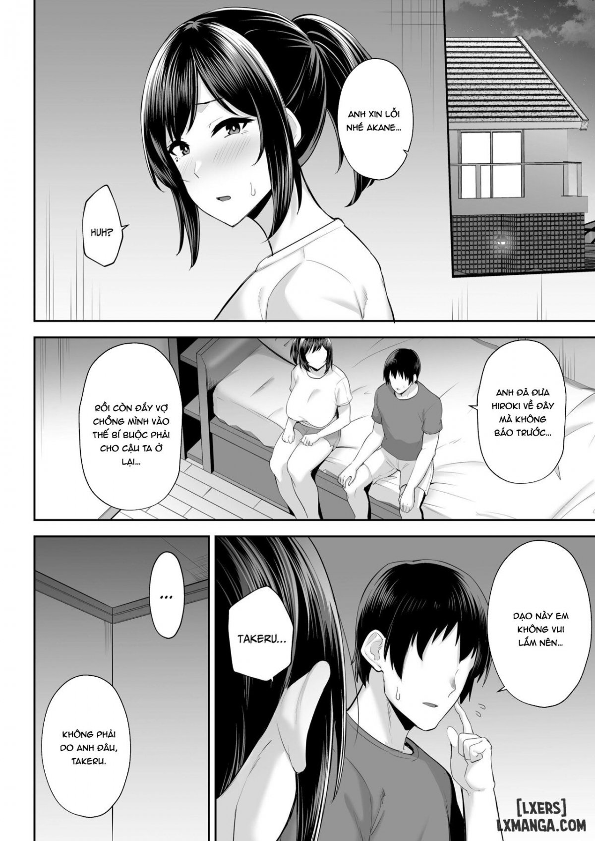 Đọc truyện hentai Netorareta Bakunyuu Osananajimi Tsuma Akane -Mukashikkara Shinyuu (SeFri) to Yarimakuri Deshita lol- - Oneshot