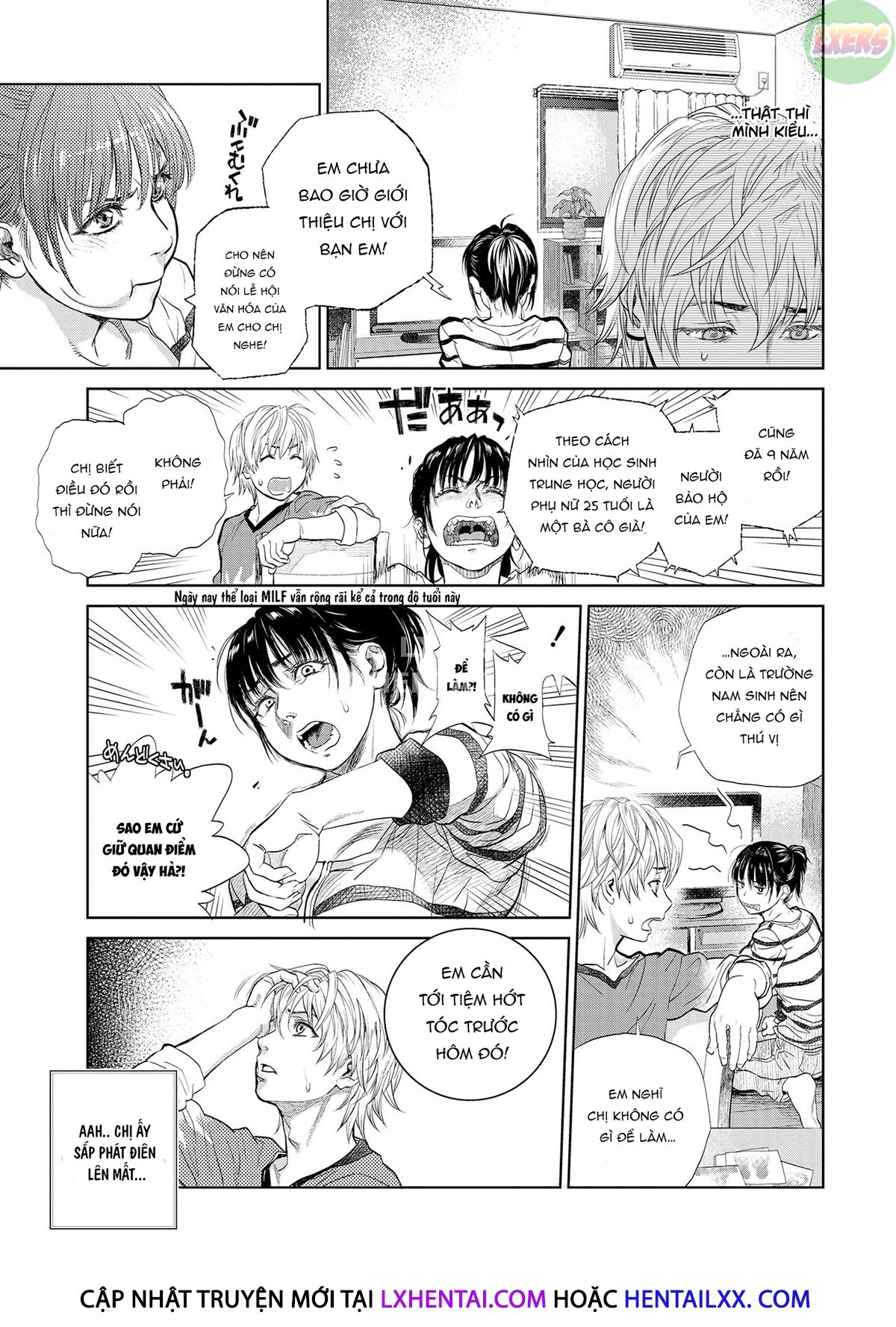 Đọc truyện hentai Together With My Older Cousin - Chap 4