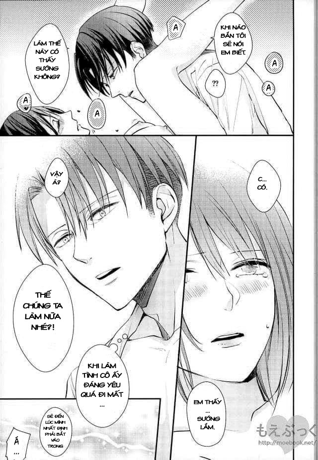 Đọc truyện hentai Chẳng thể đợi chờ (Shingeki no Kyojin) - Oneshot