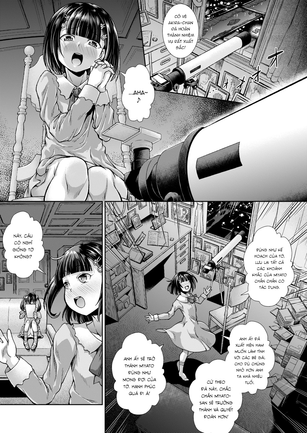 Đọc truyện hentai Ngay bây giờ, anh là của em. - Chap 2: Akira lên sàn.