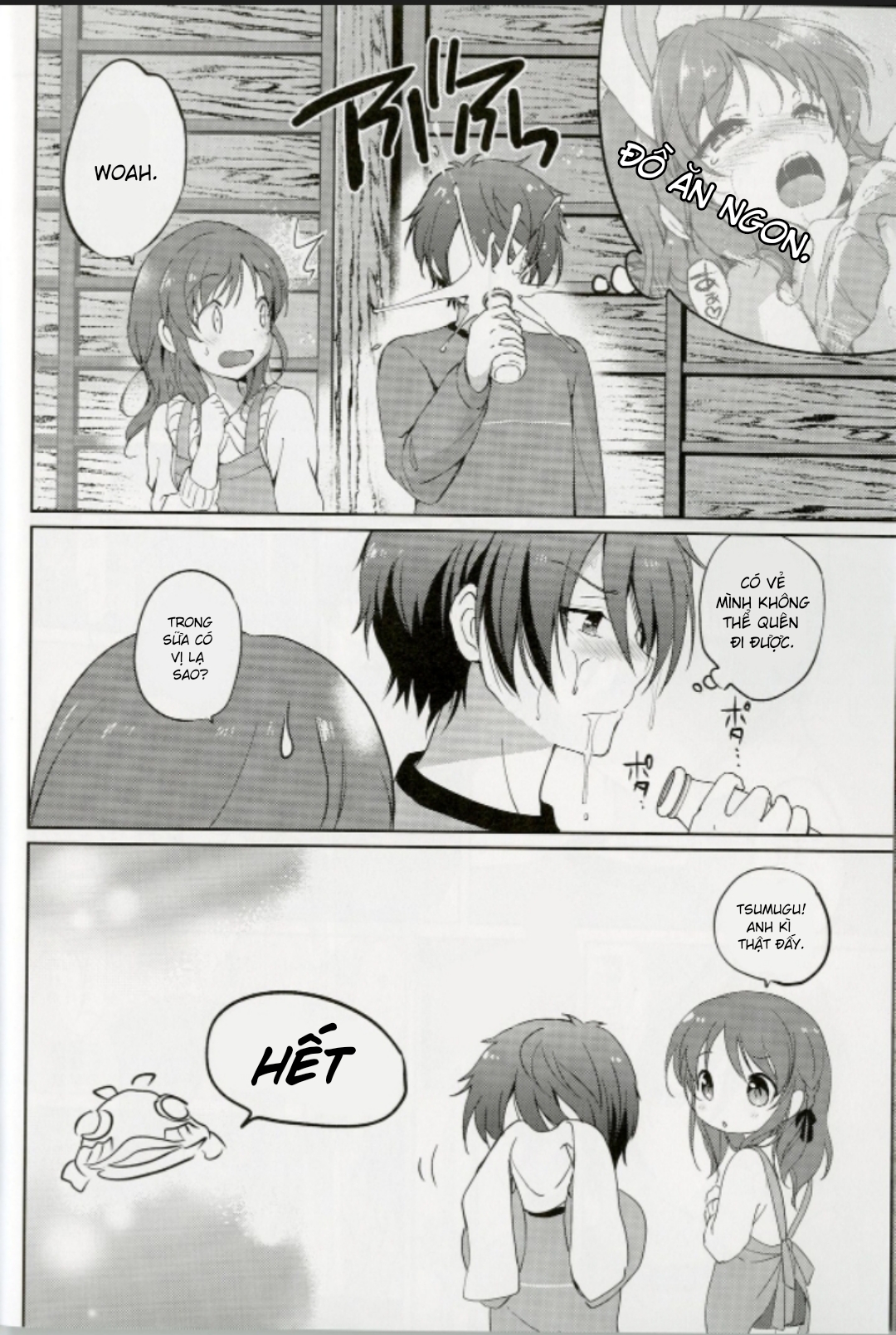 Đọc truyện hentai Horoyoi Rabbit (Nagi no Asukara) - Remake - Oneshot