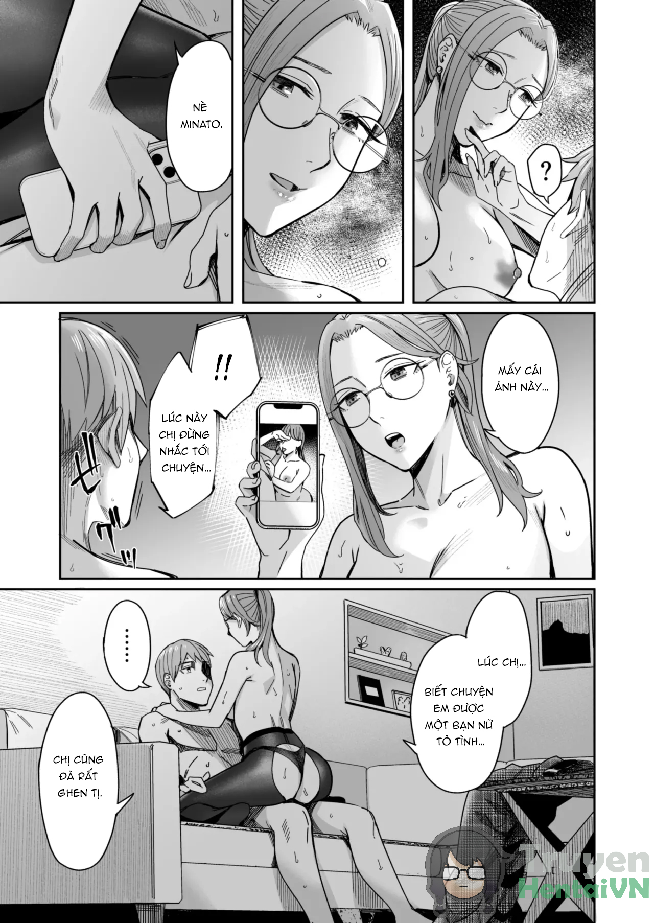 Đọc truyện hentai Shiranai Josei kara Gazou Kyouyuu de Eroi Jidori ga Okuraretekita Hanashi - Chap 3