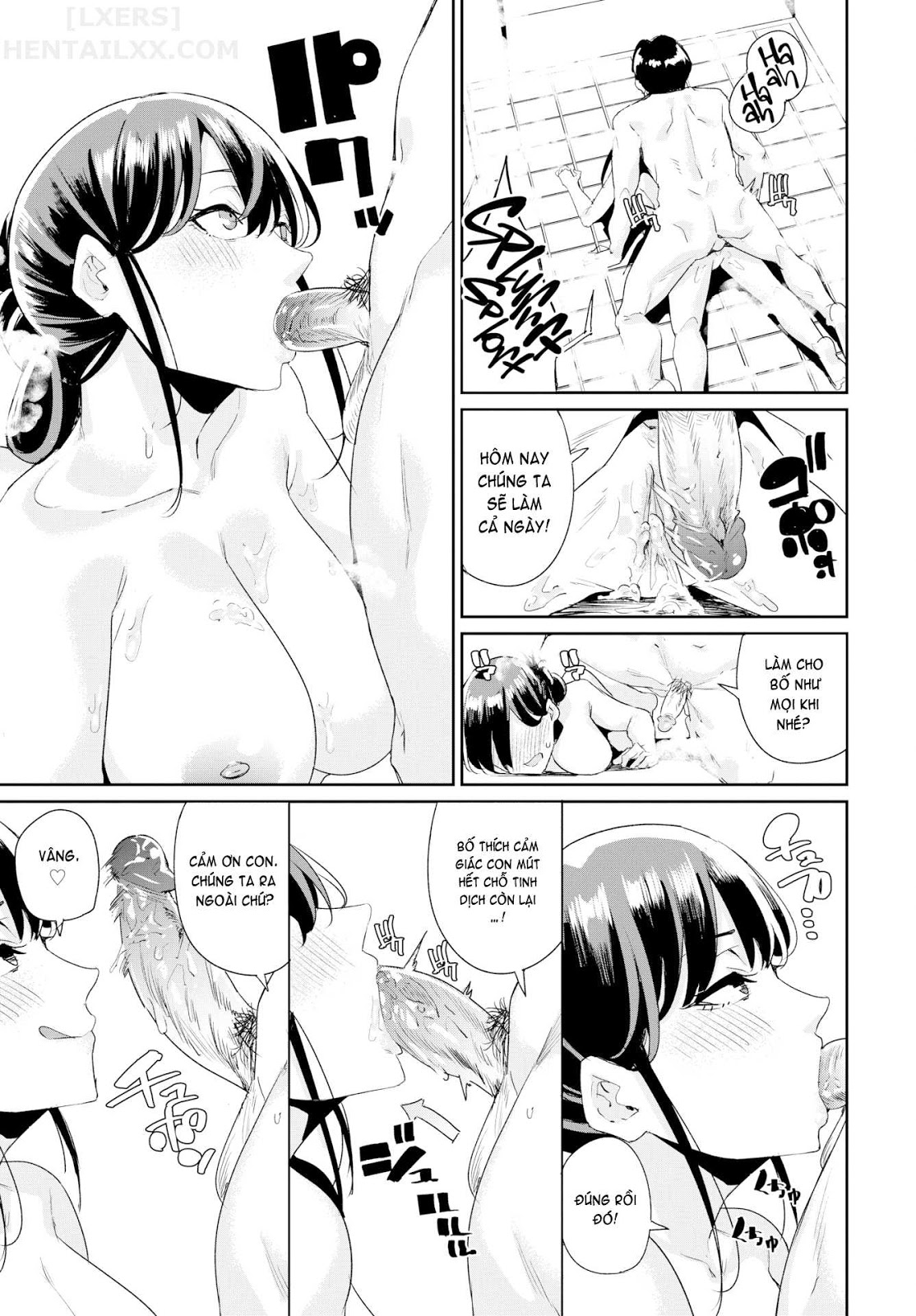 Đọc truyện hentai JK Manual - Chap 3 - Together with Dad