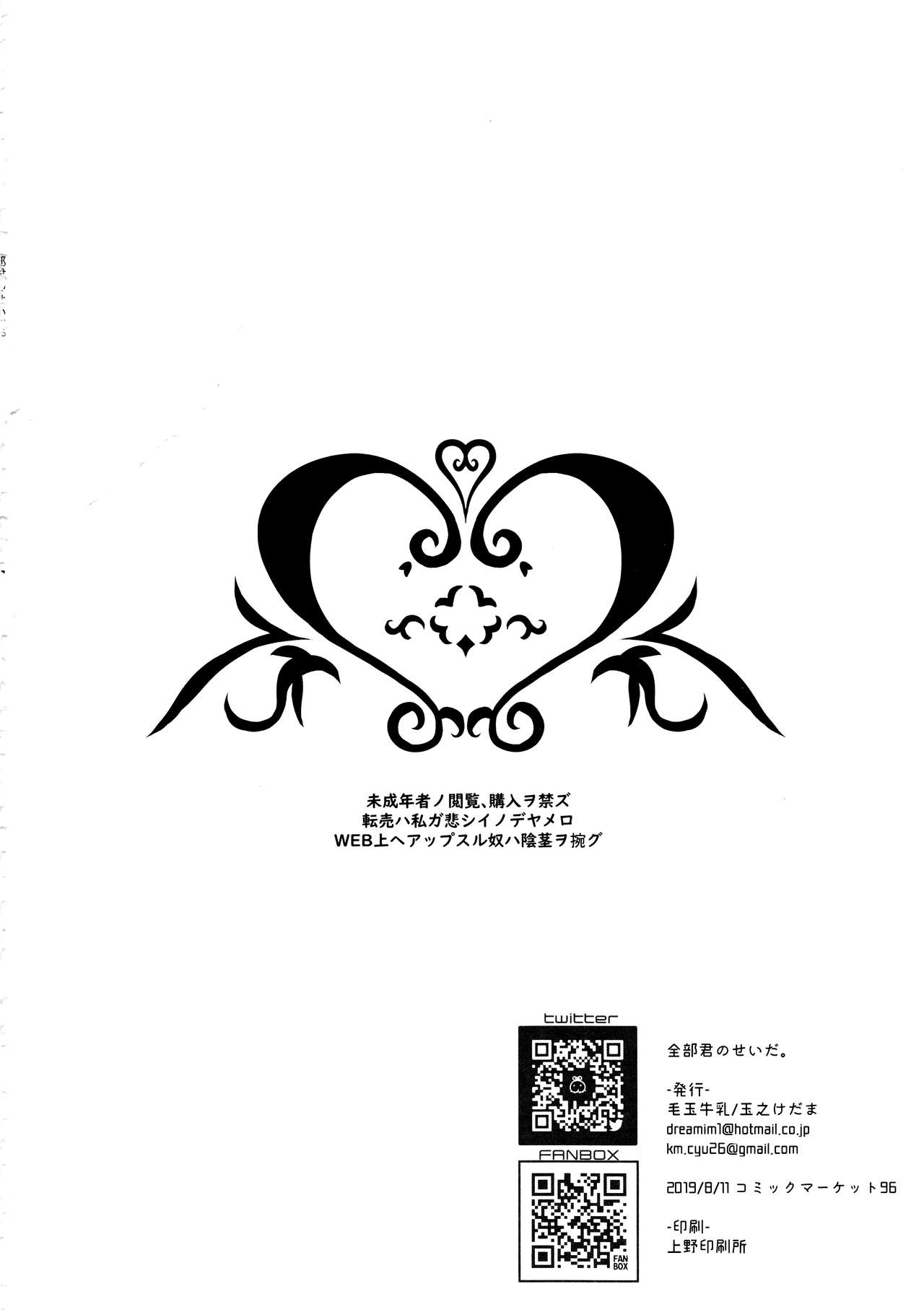 Đọc truyện hentai Tất cả là lỗi của ngươi - Oneshot + Comitia bonus