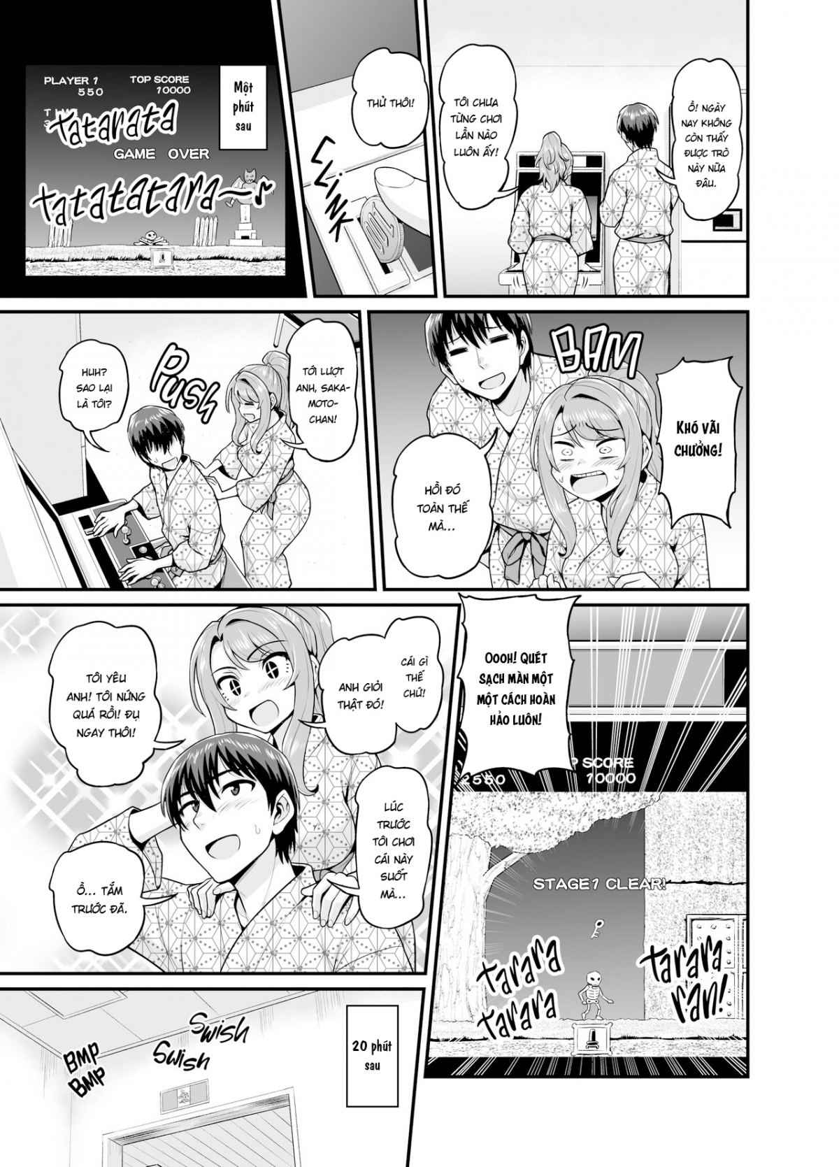 Đọc truyện hentai Getting it On With Your Gaming Buddy at the Hot Spring NTRVer - Oneshot