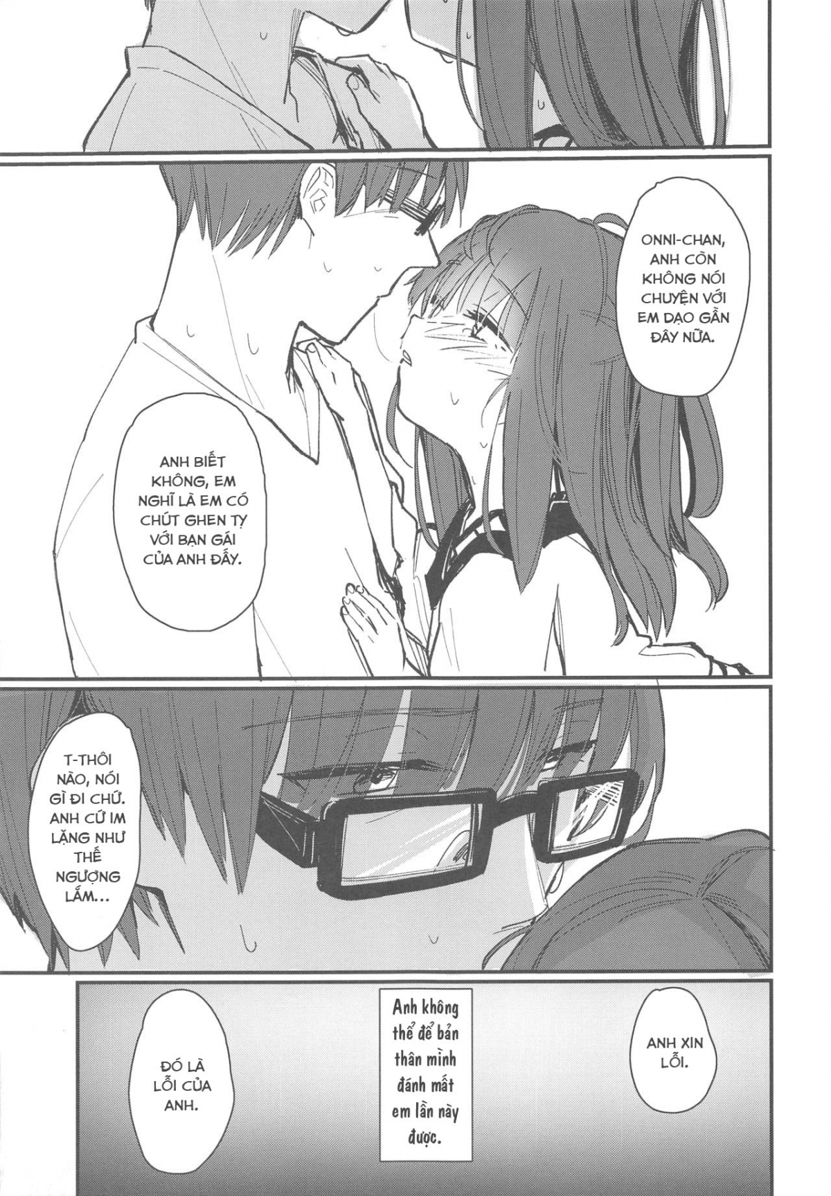 Đọc truyện hentai Có vẻ như Onii-chan đang nói dối, nên mình sẽ chịch anh ấy. - Oneshot