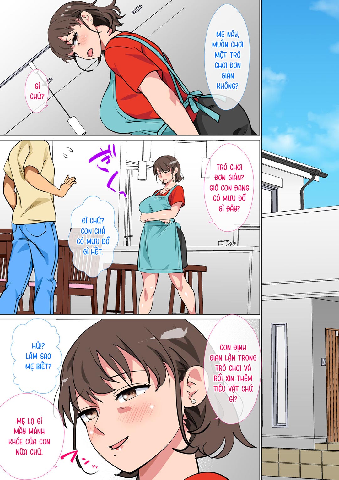 Đọc truyện hentai Tôi ra lệnh cho mẹ làm tình với mình trong trò chơi làm vua - Oneshot