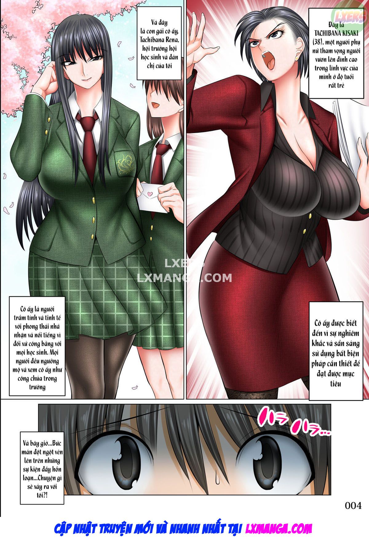 Đọc truyện hentai A World Where All Men But Me Are Impotent - Chap 4 - The School President & Student Council Member Mother | Daughter Edition