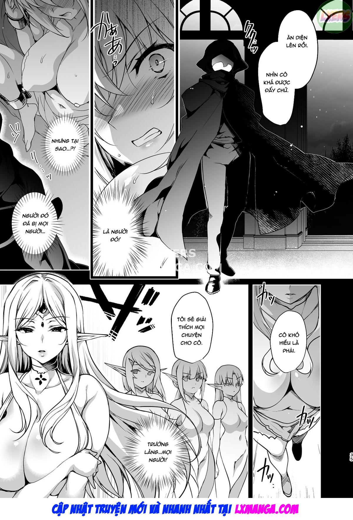Đọc truyện hentai Elf ni Inmon o Tsukeru Hon - Chap 3 - LEVEL:3