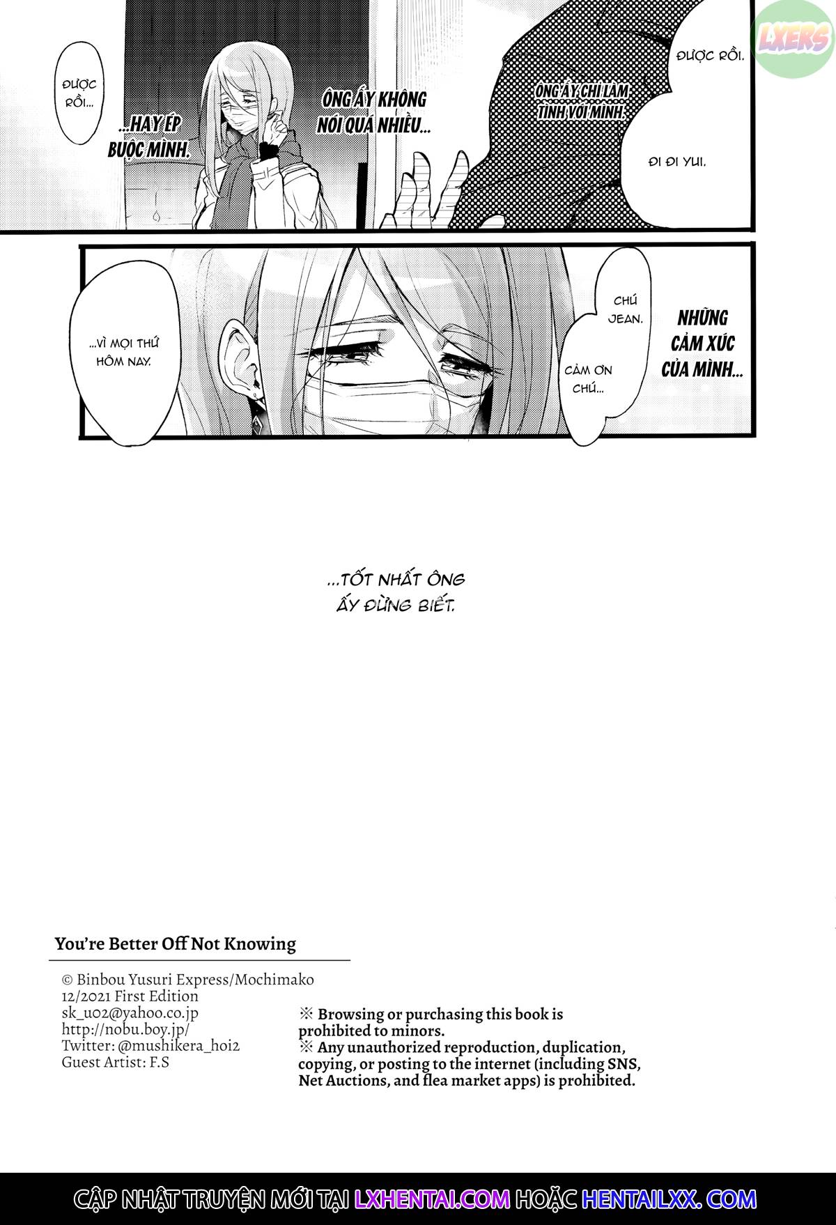 Đọc truyện hentai Chị không phải kẻ tội lỗi duy nhất - Chap 3 - You are Better off Not Knowing