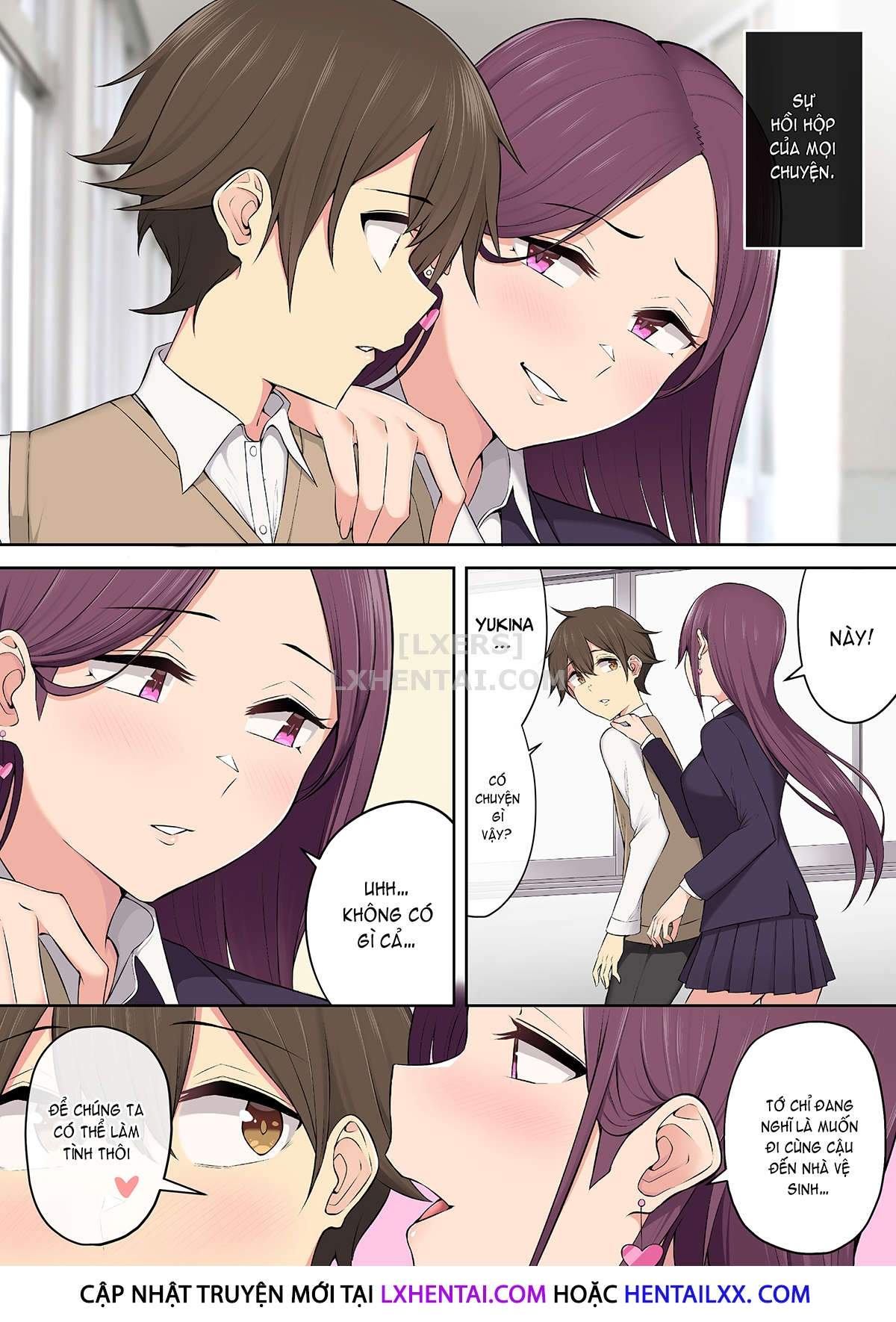 Đọc truyện hentai Imaizumi đưa cả bầy Gyaru về nhà mình - Chap 3