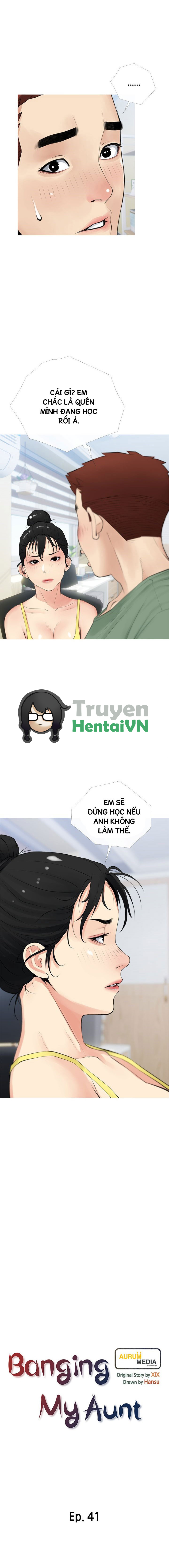 Đọc truyện hentai Dập Dì Của Tôi - Chap 41