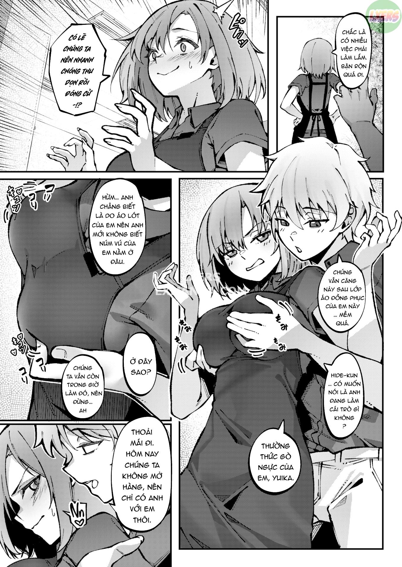 Đọc truyện hentai Công việc Lãng mạn - Oneshot