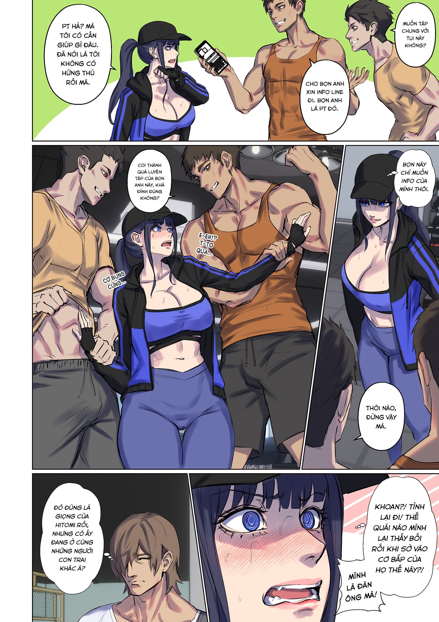 Đọc truyện hentai Bắt cóc người ngoài hành tinh - Chap 3 - Phòng gym