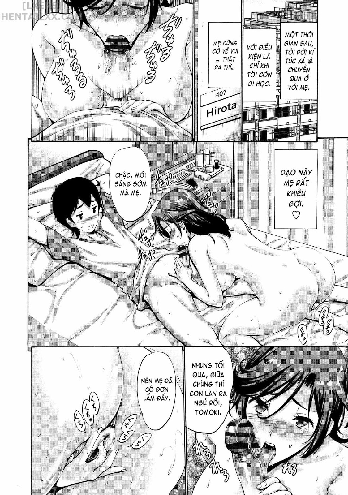 Đọc truyện hentai His Mother is My Love Hole - Chap 9