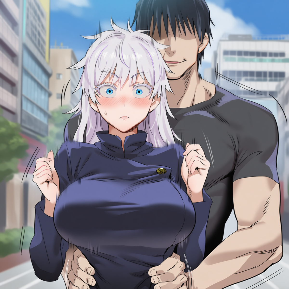 Đọc truyện hentai Tuyển tập Albums Art hentai - Chap 676 - Gojou Satoru Vs Fushiguro Touji
