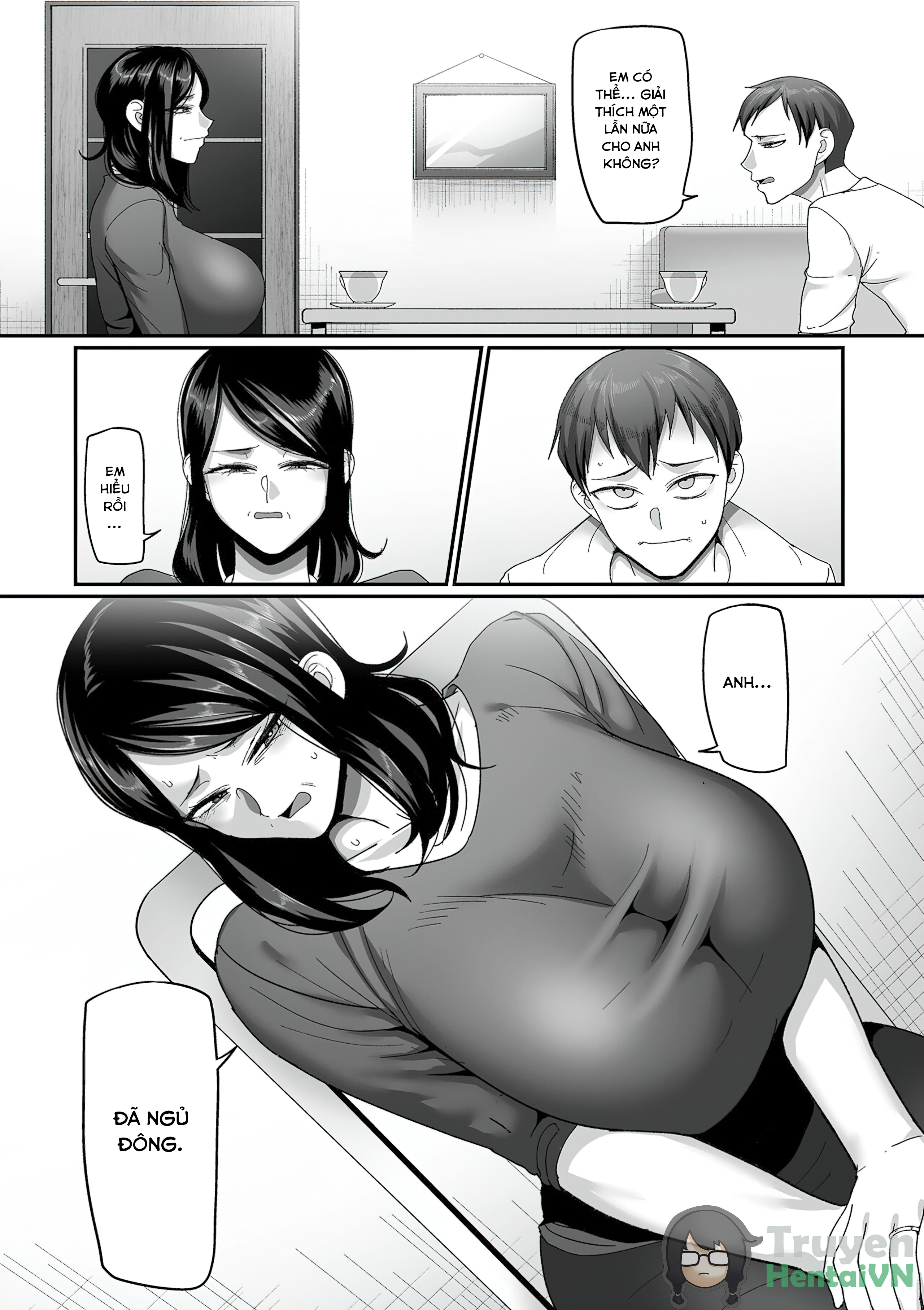 Đọc truyện hentai Chịch lại người yêu sau 20 năm cấp đông - Kaede và junpei